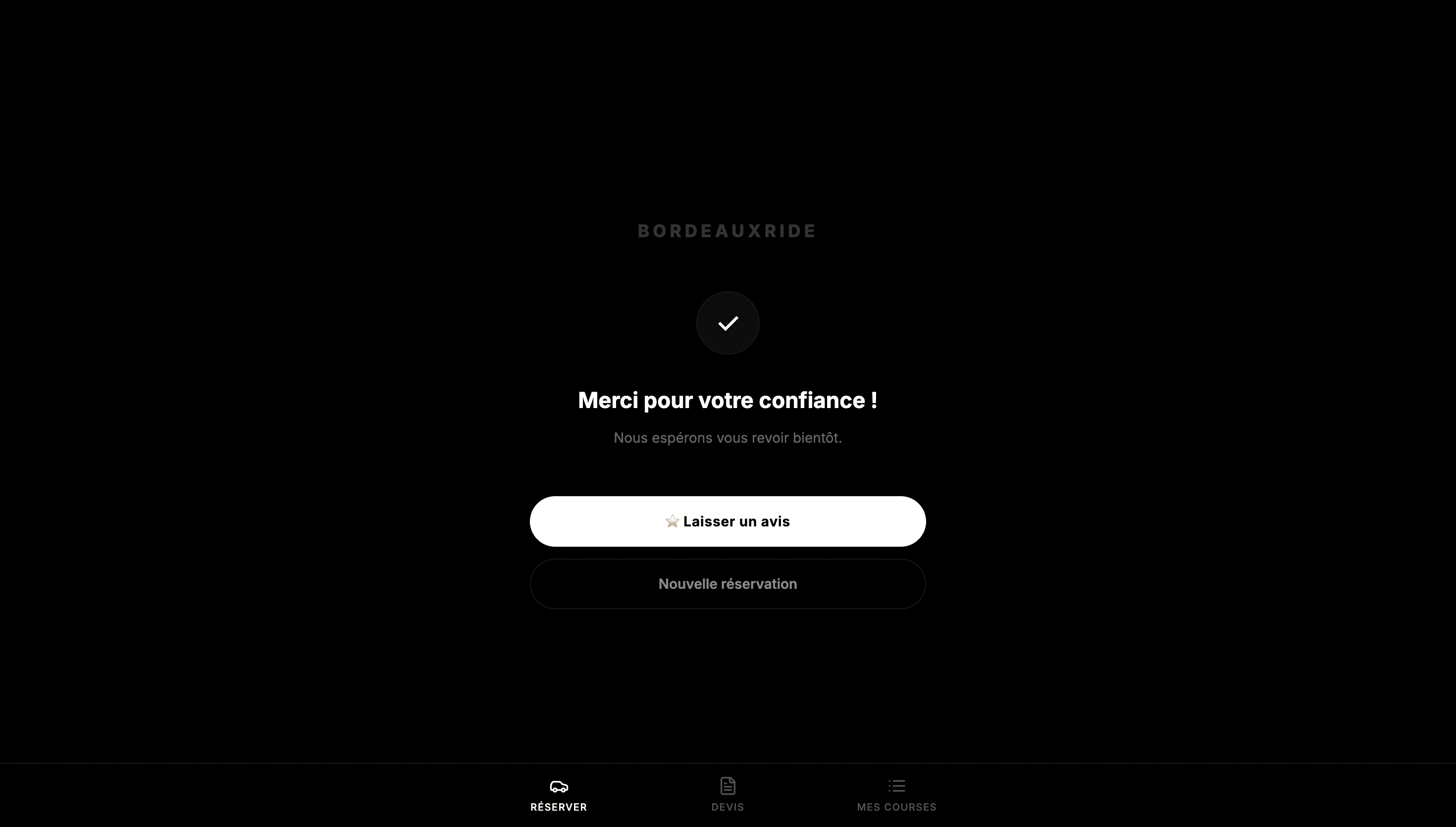 Bordeaux Ride CRM — challenge