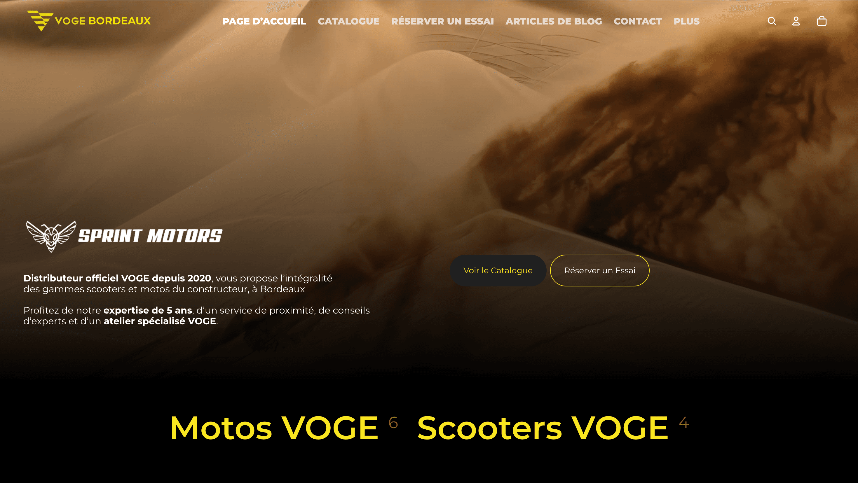 Voge Bordeaux — approche