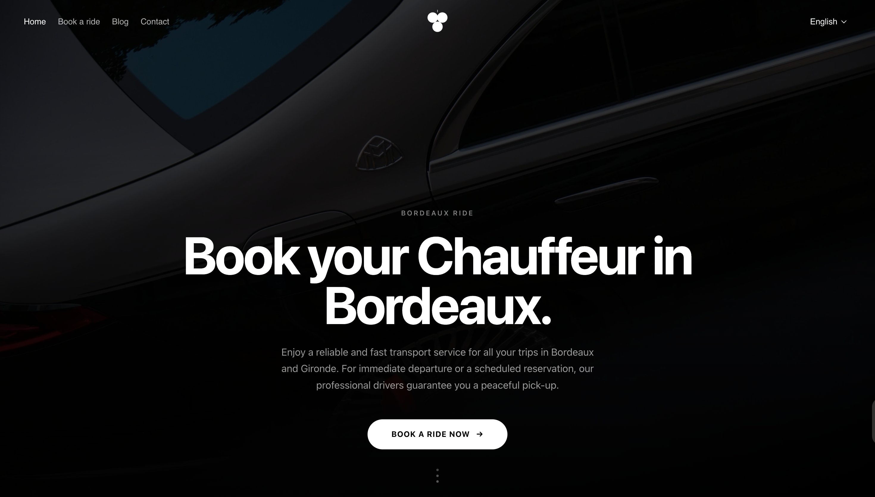 Bordeaux Ride homepage